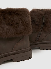 Schuh Cranberry Brown Boots - Image 4 of 4