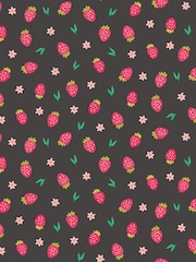 Hoopla Walls Liquorice Strawberry Sprinkles A4 Wallpaper Sample - Image 1 of 1