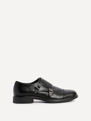 Linzi Black Marcello Monk Strap Shoes - Image 2 of 6