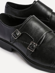 Linzi Black Marcello Monk Strap Shoes - Image 5 of 6