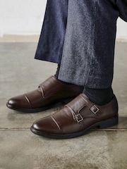 Linzi Brown Marcello Monk Strap Shoes - Image 1 of 5