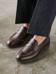 Linzi Brown Aurelio Penny Loafers - Image 1 of 5
