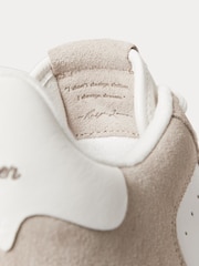 Polo Ralph Lauren Brown/Deckwash White Masters Crt Trainers - Image 5 of 5