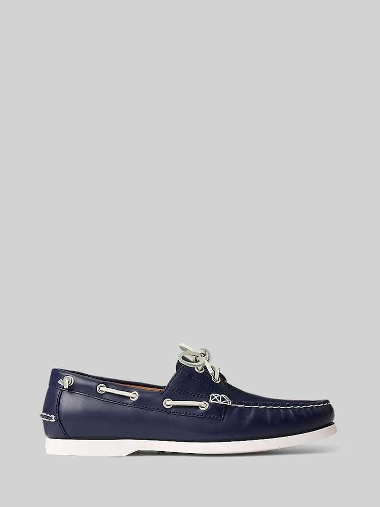 Polo Ralph Lauren Blue Merton Casual Boat Shoes - Image 1 of 4