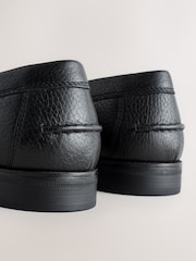 שחור - נעלי סירה Snaffle מעור - תמונה 5 מתוך 6