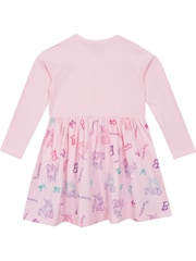Character Pink Barbie Long Sleeve Unicorn Dress - Image 4 of 9