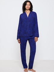 Blau - Triumph Boyfriend - Pyjamas - Bild 1 von 5