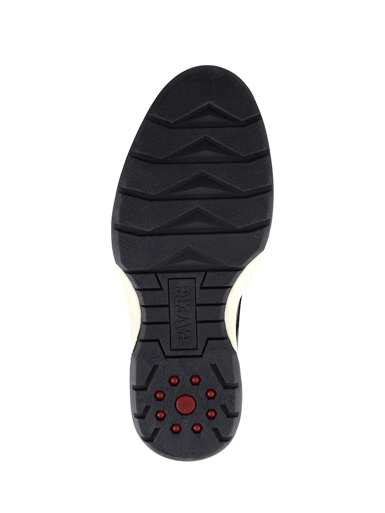 Pavers Blue Wide Fit Lace-Up Casual Shoes - Image 5 of 5 Pavers Blue Wide Fit Lace-Up Casual Shoes - Image 5 of 5