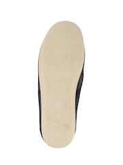 Pavers Black Extra Wide Memory Foam Slippers - Image 5 of 5