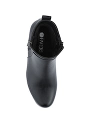 Pavers Black Smart Zip-Fastening Boots - Image 4 of 5
