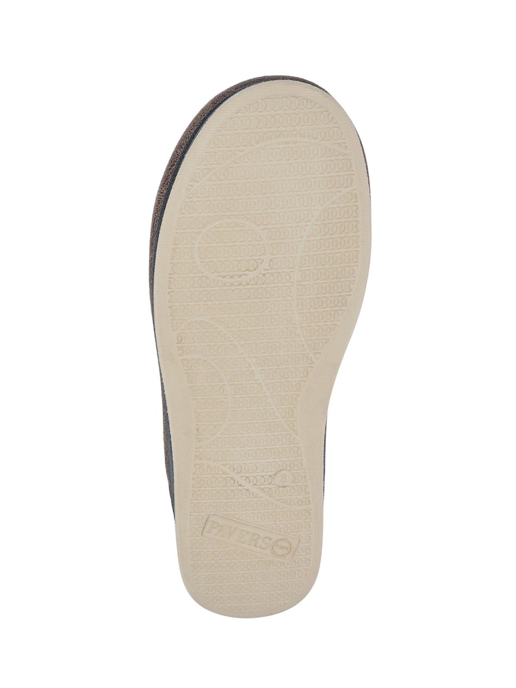 Pavers Brown Wide Fit Supportive Mule Slippers - Image 5 of 5 Pavers Brown Wide Fit Supportive Mule Slippers - Image 5 of 5