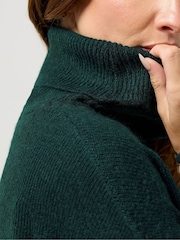 M&Co Green Roll Neck Tunic - Image 4 of 5