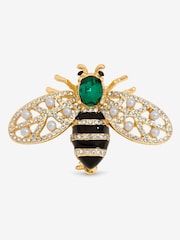 Jon Richard Gold Plated and Crystal Bumble Bee Brooch Gift Box Set - Image 2 of 3