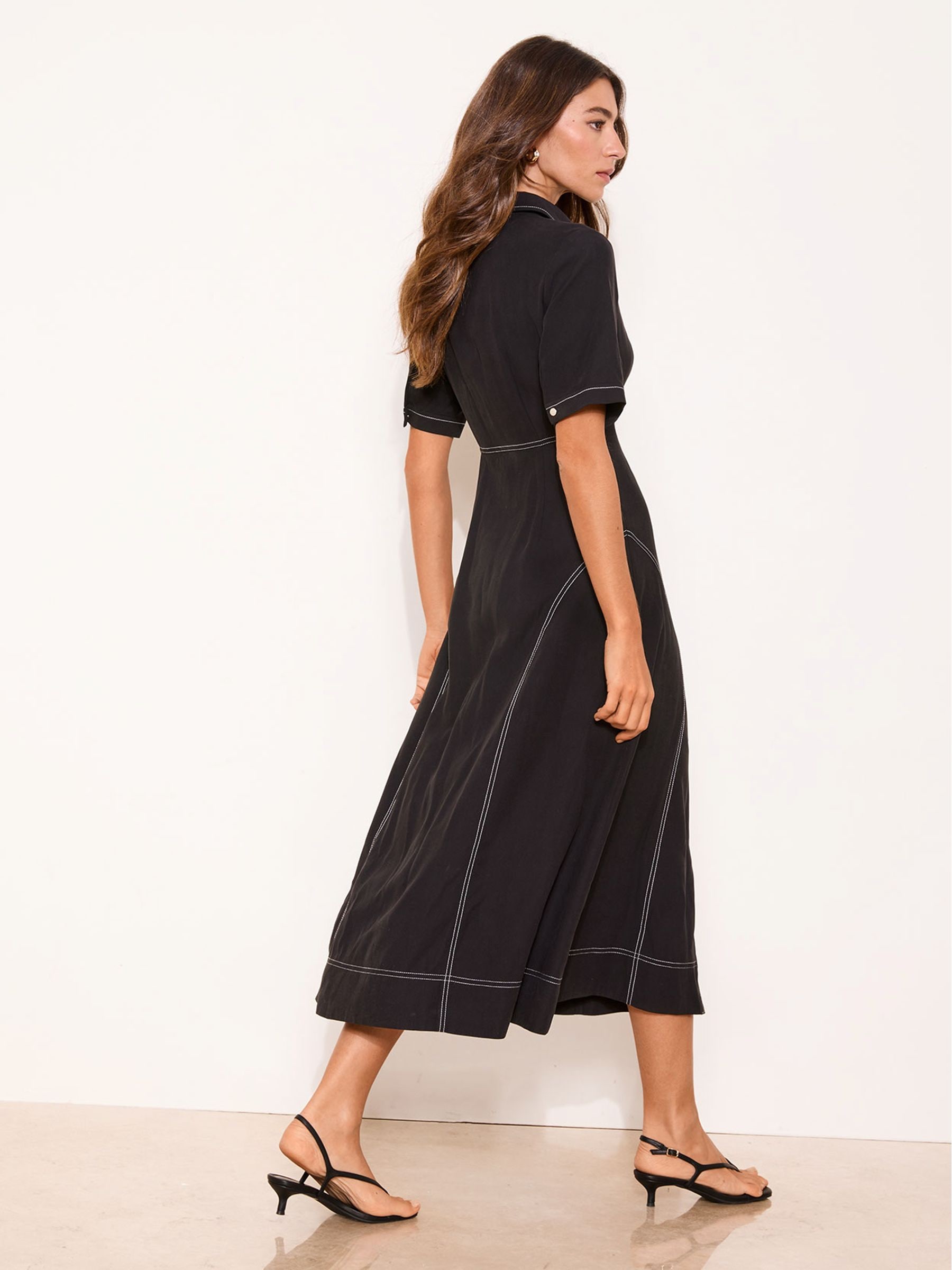 【極美品】アーデム 2024 Fit And Flare Shirt Dress V15788s5.jpg