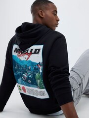 River Island Black Marello Racing Regular Fit Hoodie - Image 2 of 4
