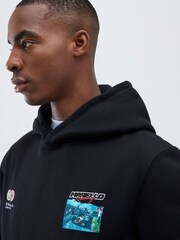 River Island Black Marello Racing Regular Fit Hoodie - Image 4 of 4
