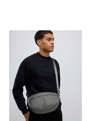 River Island Grey Cross-Body Bum Bag - Image 7 of 7