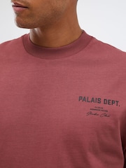 River Island Red Overszied Palais Dept T-Shirt - Image 4 of 4