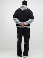 River Island Black Palais Dept Wide Fit Joggers - Image 2 of 4