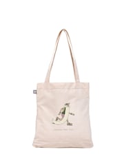New Balance Cream Graphic Tote - Image 1 of 1