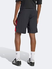 adidas Black/Red Shorts - Image 2 of 6