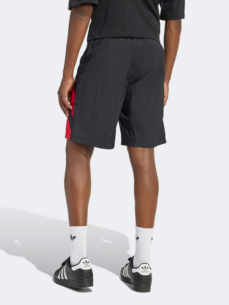 adidas Black/Red Shorts - Image 2 of 6