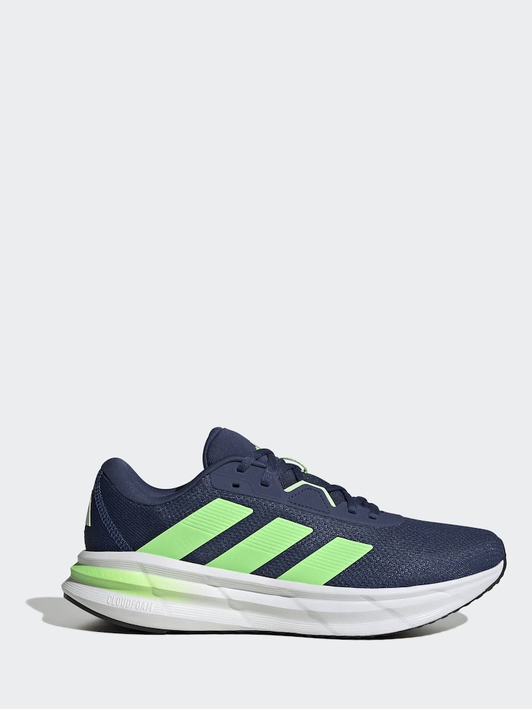 adidas Navy Galaxy 7 Running Trainers - Image 1 of 9