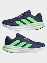 adidas Navy Galaxy 7 Running Trainers - Image 5 of 9