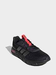 أسود/بيوتر - حذاء بإغلاق رباط مع بطانة Cloudfoam Flex من adidas - صورة 3 من 9