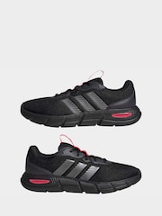 أسود/بيوتر - حذاء بإغلاق رباط مع بطانة Cloudfoam Flex من adidas - صورة 7 من 9