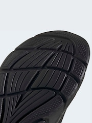 أسود/بيوتر - حذاء بإغلاق رباط مع بطانة Cloudfoam Flex من adidas - صورة 8 من 9