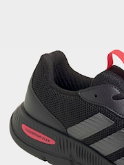 أسود/بيوتر - حذاء بإغلاق رباط مع بطانة Cloudfoam Flex من adidas - صورة 9 من 9