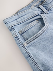 Bleach Blue Denim Single Slim Fit Classic Stretch Jeans - Image 3 of 4