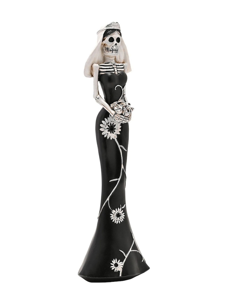 Widdop Black Skeleton Bride Figurines Ornament - Image 2 of 3 Widdop Black Skeleton Bride Figurines Ornament - Image 2 of 3