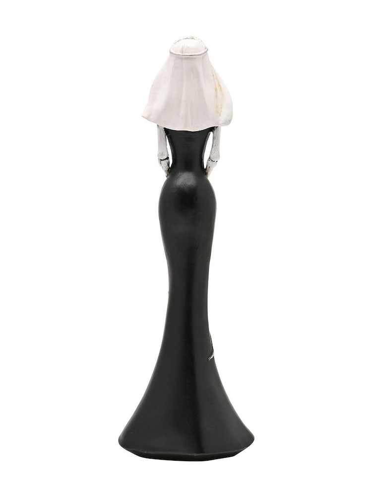 Widdop Black Skeleton Bride Figurines Ornament - Image 3 of 3 Widdop Black Skeleton Bride Figurines Ornament - Image 3 of 3
