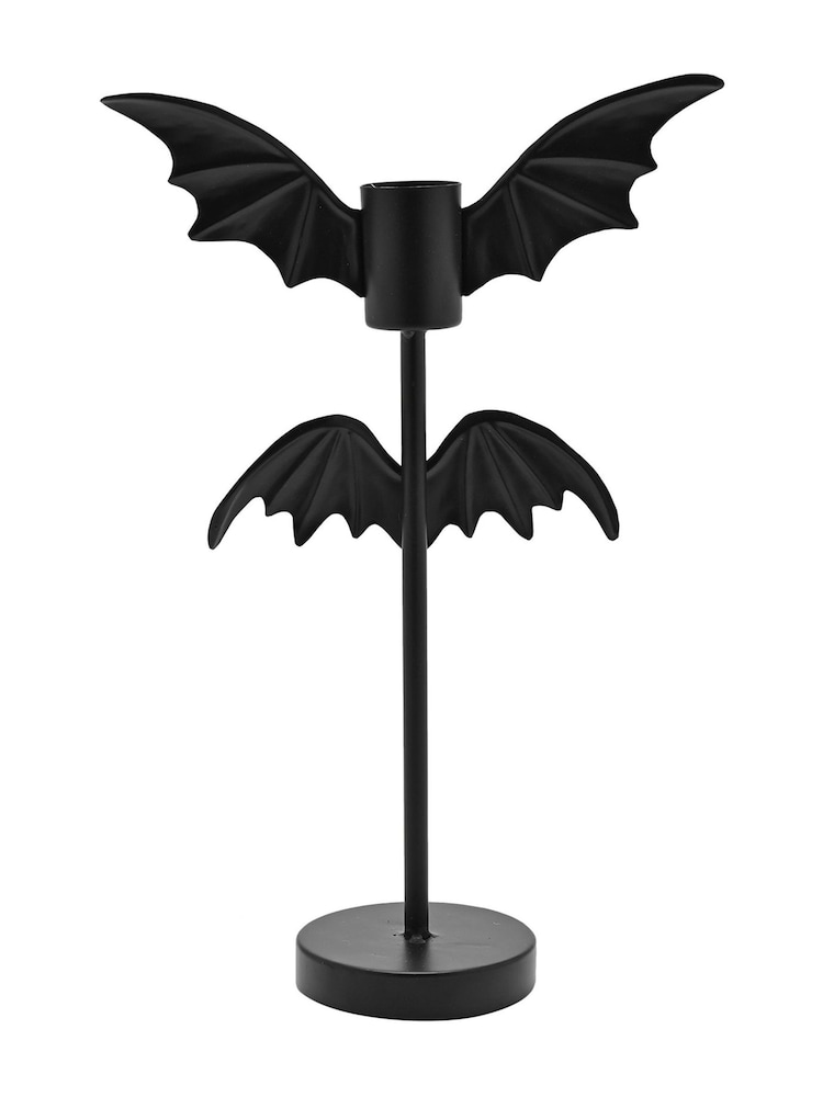 Widdop Double Bat Wing Candlestick Holder 12 - Image 1 of 1 Widdop Double Bat Wing Candlestick Holder 12 - Image 1 of 1