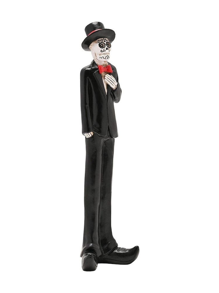 Widdop Black Skeleton Groom Figurine Ornament - Image 2 of 3 Widdop Black Skeleton Groom Figurine Ornament - Image 2 of 3