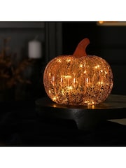 Widdop Orange Large Orange Pumpkin LED Lantern Ornament - Image 3 of 3