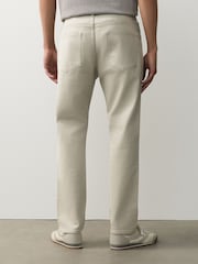 Chalk White Slim Fit Classic Stretch Jeans - Image 4 of 9