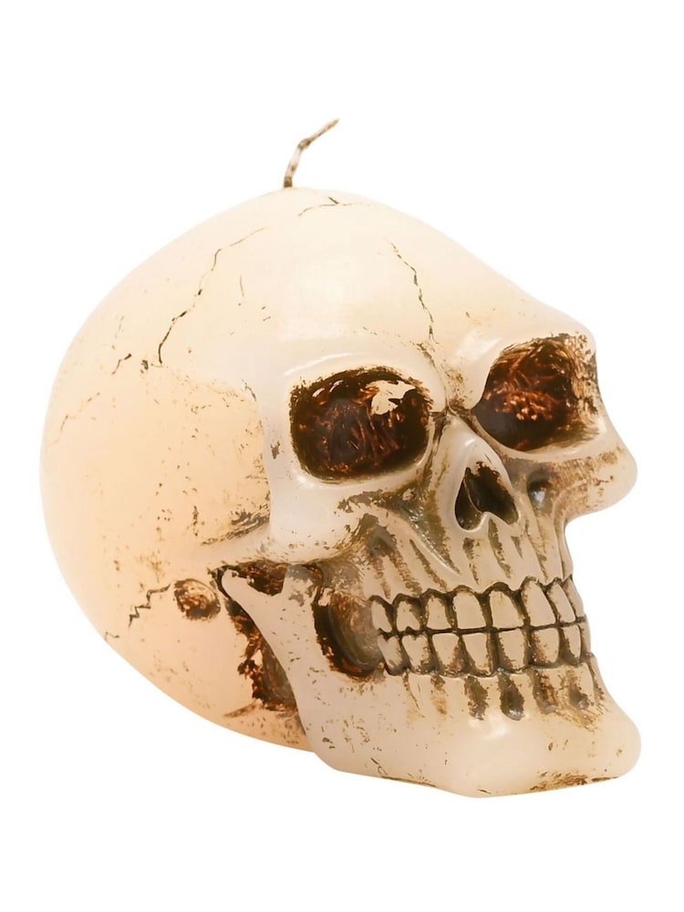 Widdop Large Skull Candle - Image 2 of 4 Widdop Large Skull Candle - Image 2 of 4