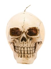 Widdop Large Skull Candle - Image 3 of 4