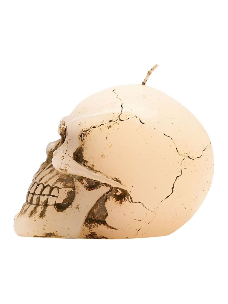 Widdop Large Skull Candle - Image 4 of 4 Widdop Large Skull Candle - Image 4 of 4