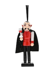 Widdop Black Wooden Nutcracker Set Halloween Characters 5 Ornament - Image 3 of 5