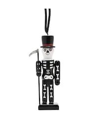 Widdop Black Wooden Nutcracker Set Halloween Characters 5 Ornament - Image 4 of 5