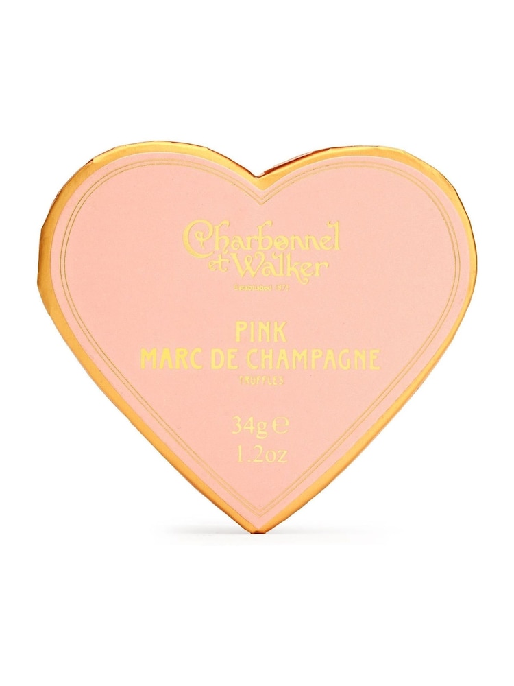 Charbonnel Pink Heart Chocolates - Image 1 of 1