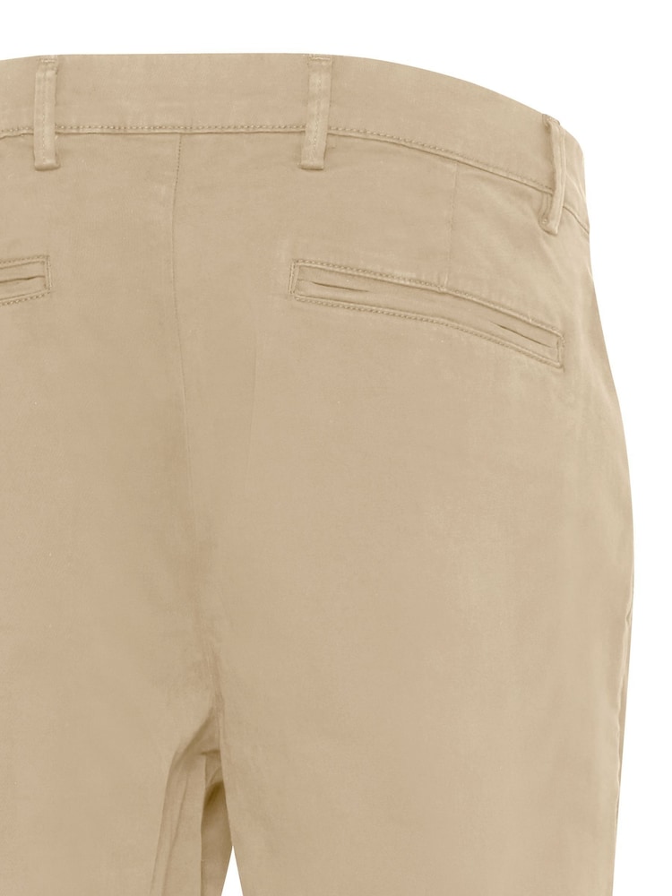 Casual Friday Brown Cfpepe Relaxed Fit Stretch Trousers - Image 8 of 8