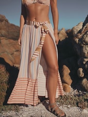 Pastellstreifen - Maxi-Sarong - Bild 1 von 9