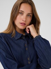 CULTURE Blue CUhilka Arpa Shirt - Image 4 of 6