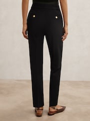 Reiss Black Gabriel Trousers - Image 5 of 6