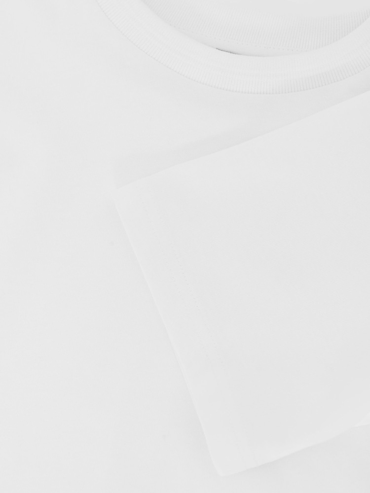 Reiss Bonnie Cotton Ribbed-Neck Oversized T-Shirt - صورة 5 من 5 Reiss Bonnie Cotton Ribbed-Neck Oversized T-Shirt - صورة 5 من 5